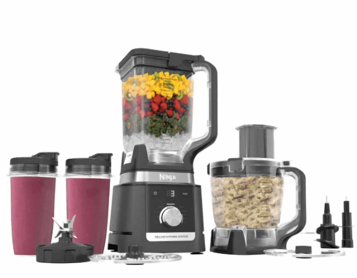 Ninja Deluxe Kitchen System With 88-oz Pitcher, 9-Cup Processor And Auto-iQ