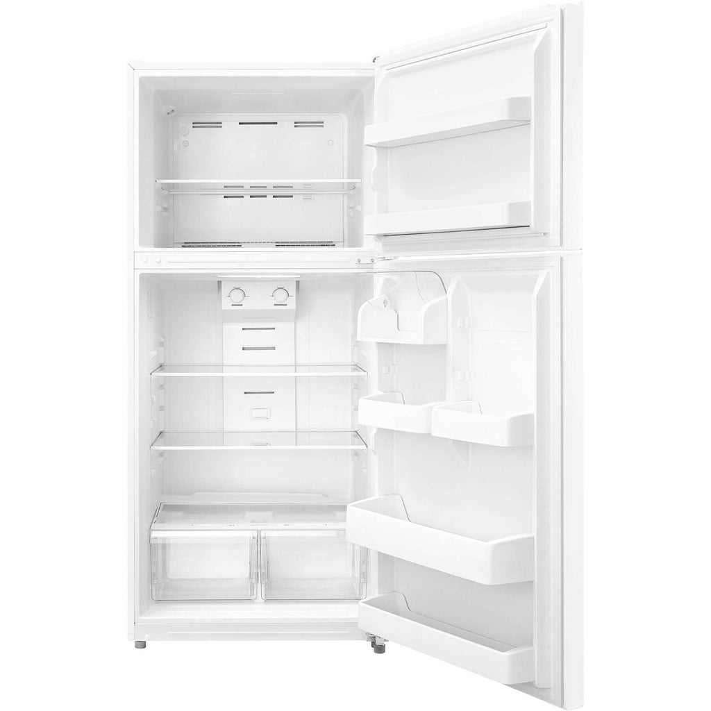 Insignia Top-Freezer Refrigerator, 18 Cu. Ft., White - NS-RTM18WHD2
