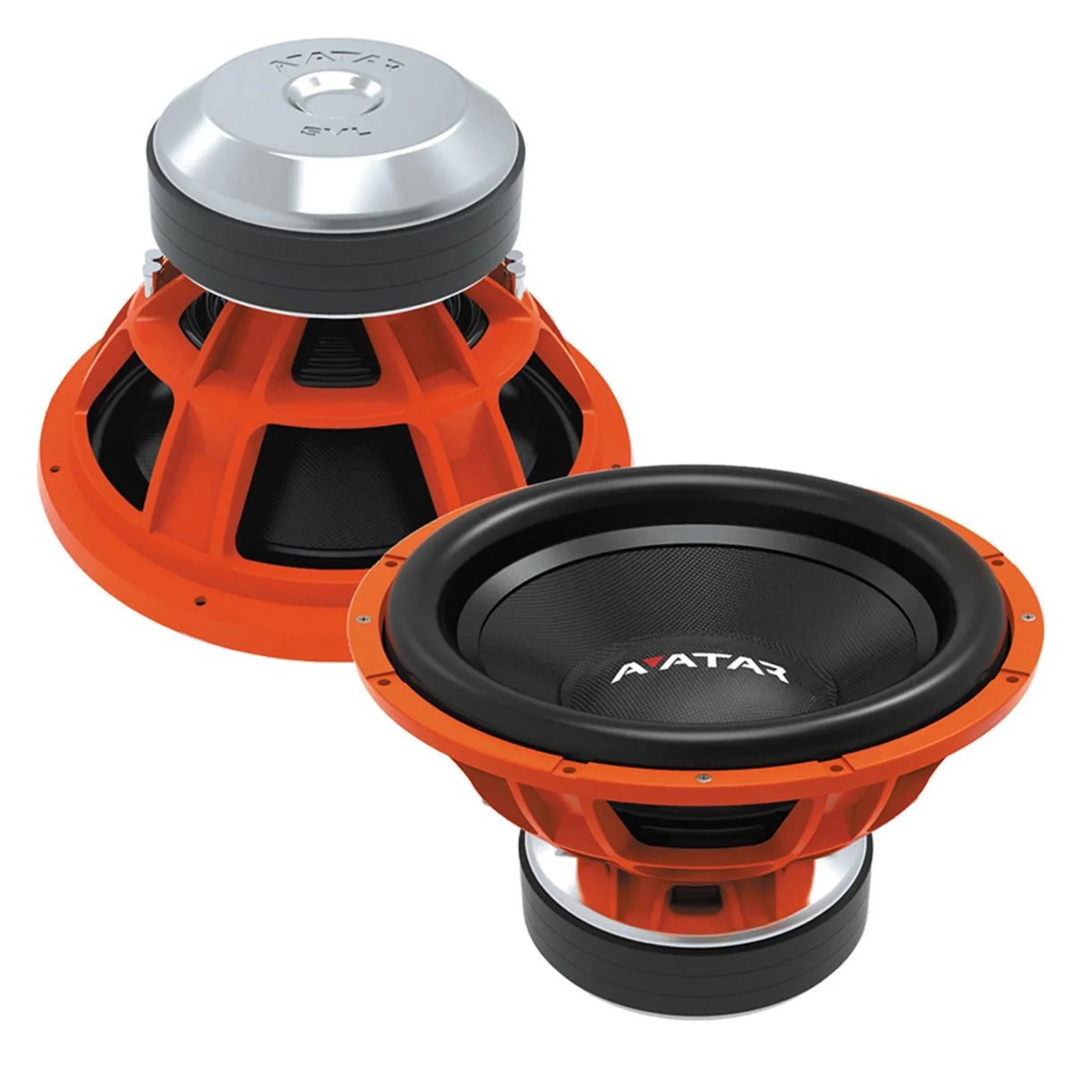 Avatar Car Audio Orange 18in Bass Subwoofer 2 Ohm 7600 Watts Peak - SVL-1847-D2