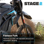 Off-Road Electric Dirt Bike - 6000W 60V