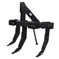 Titan Distributors Inc. 3 Shank Subsoiler Ground Ripper For Category 1 & 2 3 Point Tractors - Quick Hitch Compatible