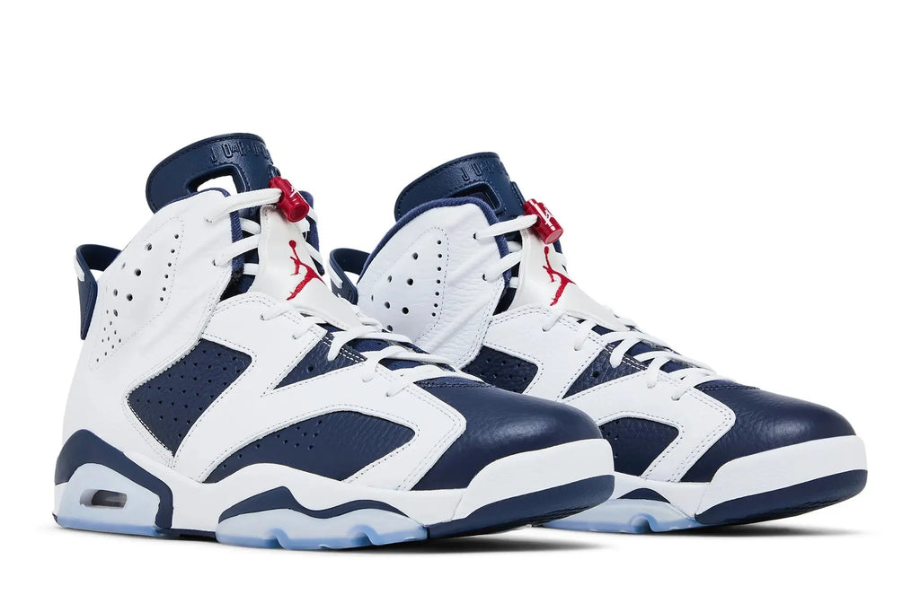 Jordan Air Jordan 6 Retro Olympic 2024 White/Varsity Red/Midnight Navy - CT8529 164