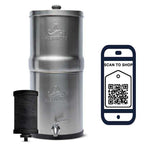 Alexapure Pro Gravity Water Filtration System, 2 1/4 Gallons - Pro