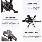 26-Inch Folding Mountain Bike, 21-Speed Dual Suspension