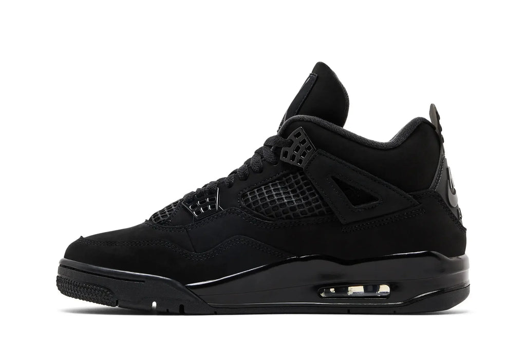 Jordan 4 Retro Black Cat 2025 Black/Black/Light Graphite - FV5029 010