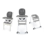 Ingenuity SmartClean Trio Elite 3-in-1 Convertible High Chair, Toddler Chair, And Booster Seat - Slate