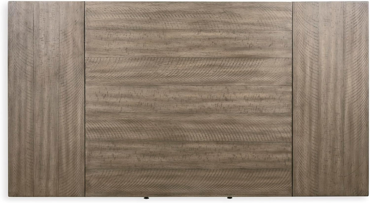 Signature Design by Ashley Rectangular Dining Table With Storage, White & Light Brown, 36in W x 66in D x 30.25in H - Skempton