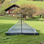 3F UL Gear Ultralight Hiking Tent, Khaki, 2 Person, 4 Season - Lanshan