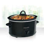 Crock-Pot Manual Slow Cooker 4 Quart - Black