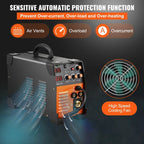 BENTISM 270A 110V Flux Core MIG/TIG/MMA 3-in-1 Welder - MIG-270