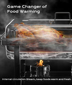 9QT Chafing Dishes For Buffet, 4-Pack