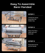 9QT Chafing Dishes For Buffet, 4-Pack