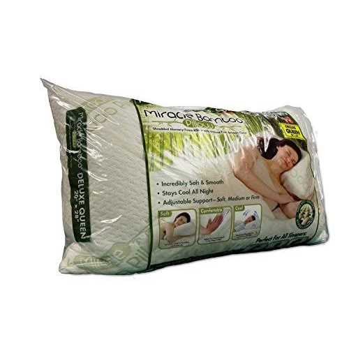 Miracle Bamboo Pillow - 28in L x 20in W