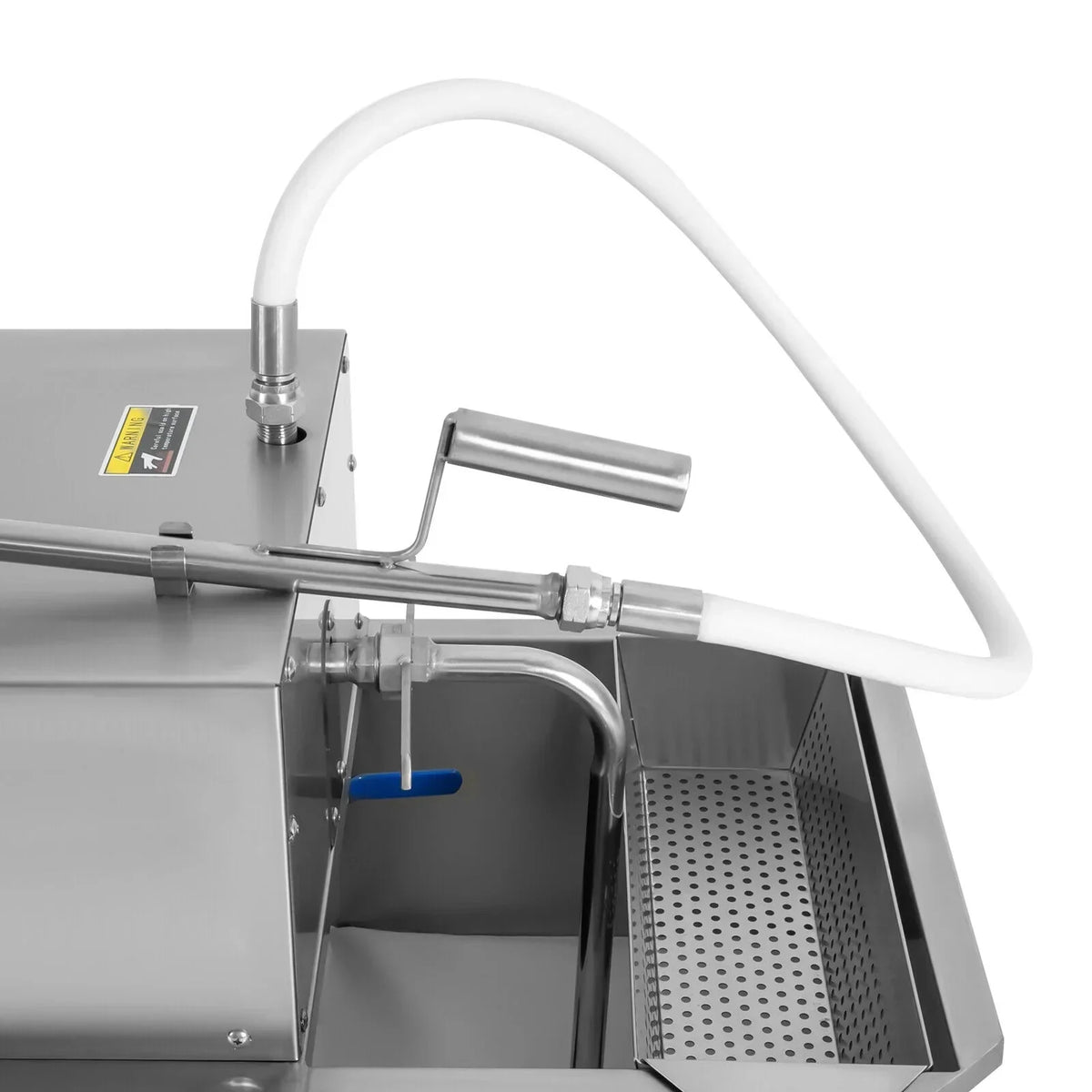 Miumaeov Commercial Fryer Oil Filter Cart 55L/14.5 Gal