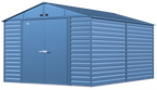 Arrow Select Steel Storage Shed, 10x14, Blue Grey