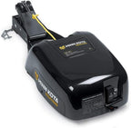 Electric Boat Anchor Winch - Horizontal Mount Davit, 40 lb Capacity, 100 ft Nylon Rope & Mounting Hardware