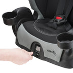 Evenflo Chase LX Harnessed Toddler Booster Car Seat - Jameson Gray