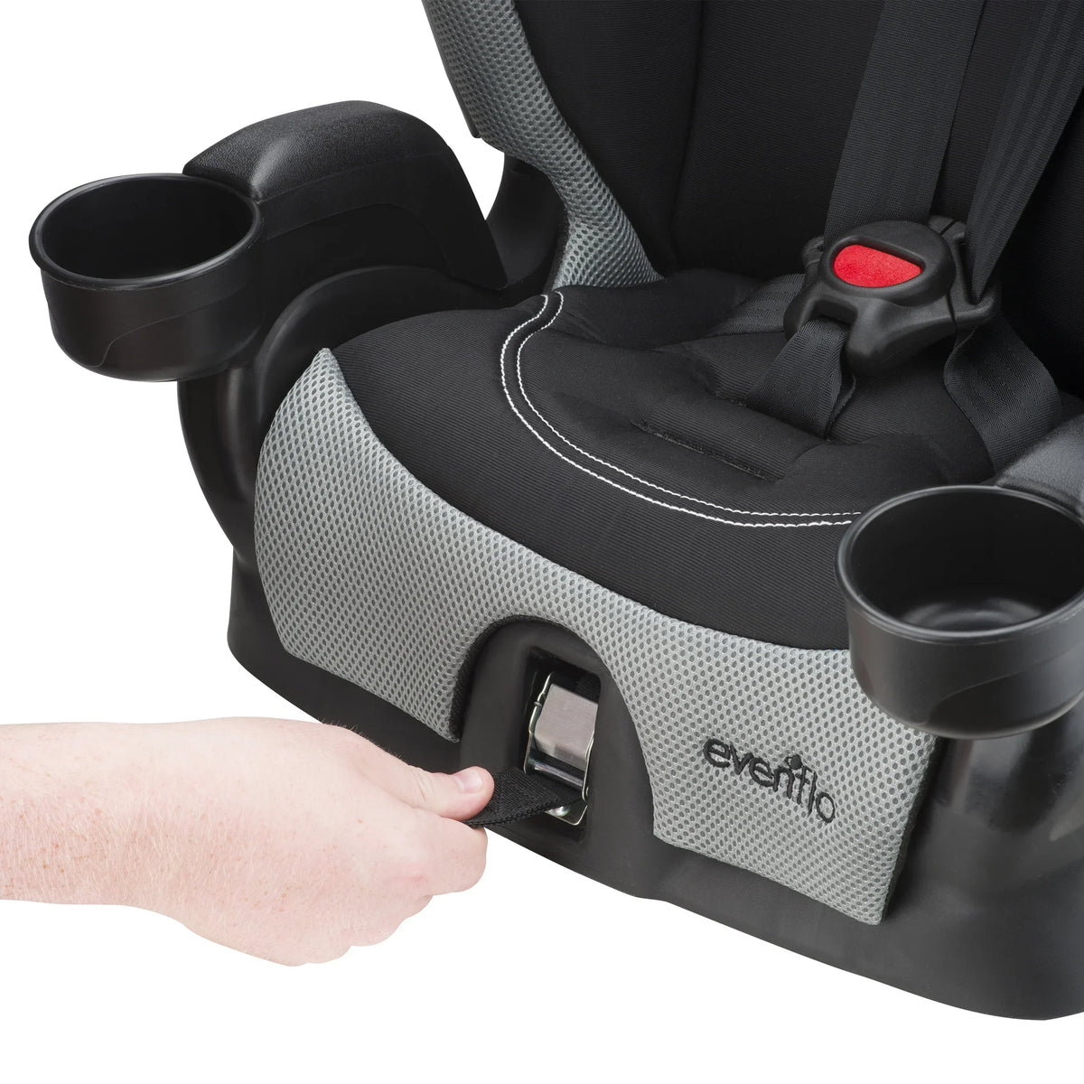 Evenflo Chase LX Harnessed Toddler Booster Car Seat - Jameson Gray