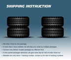 FREE COUNTRY Trailer Tires ST205/75R15, Set Of 4, 10-Ply Load Range E, Steel Belted Radial