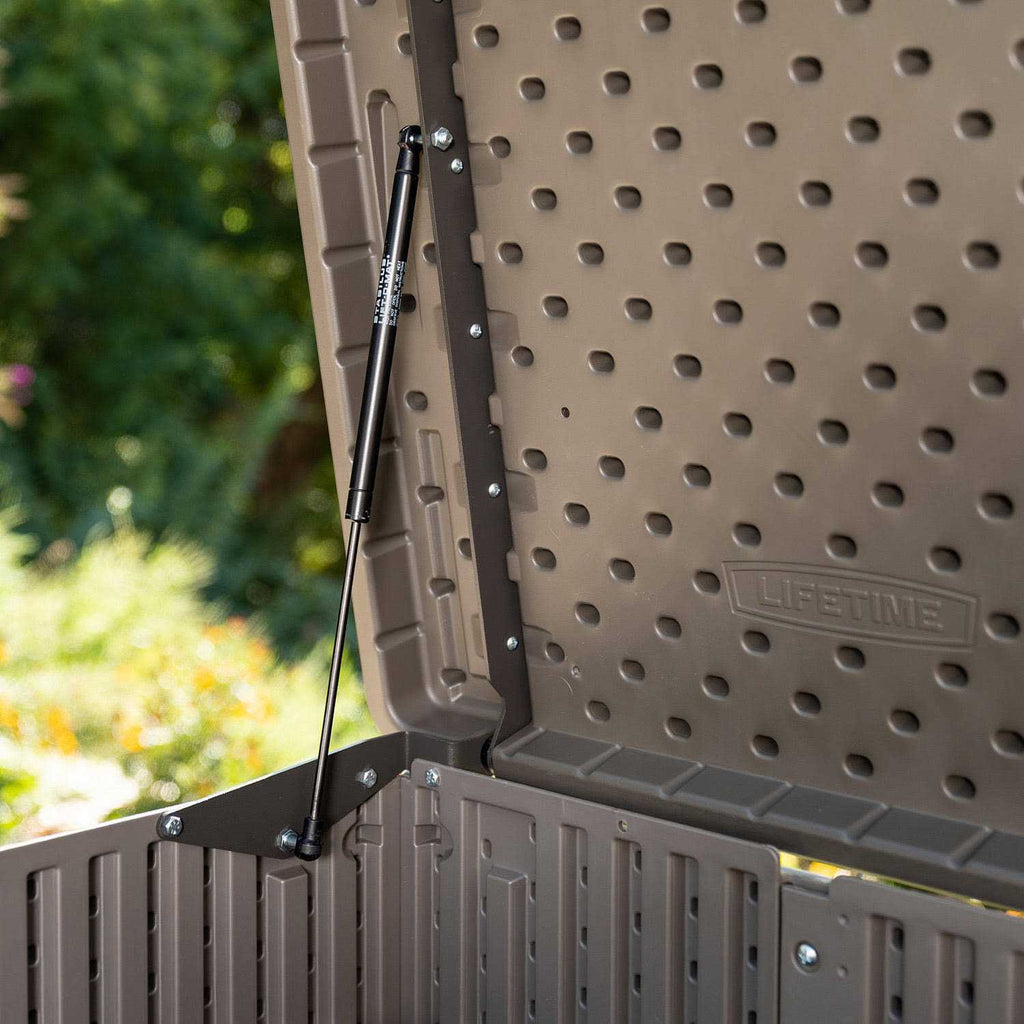 Lifetime Horizontal Storage Shed - Rough Cut Series