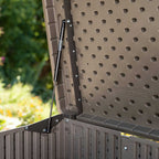 Lifetime Horizontal Storage Shed - Rough Cut Series