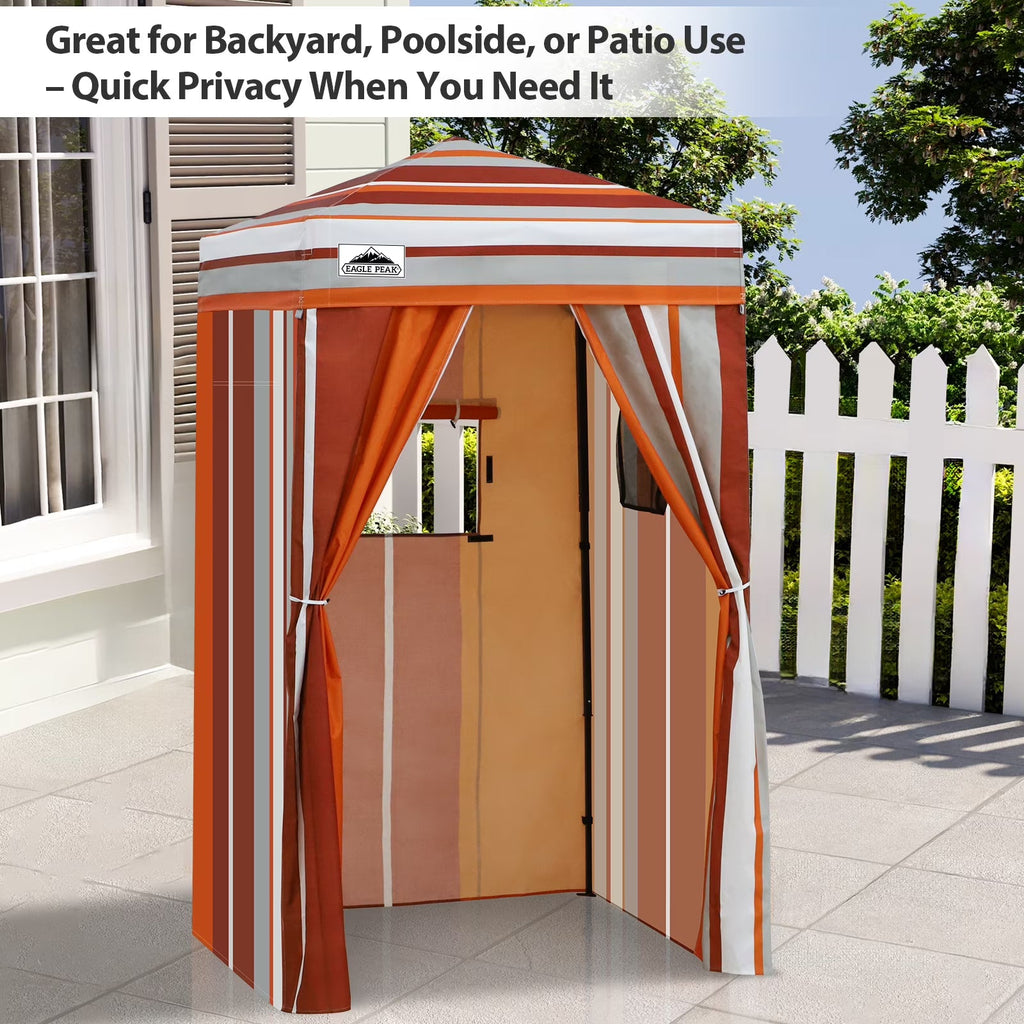 EAGLE PEAK Ultra Compact 4 ft x 4 ft Pop-Up Changing Room Canopy - Flex