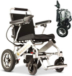 Comfy Go Folding Electric Power Wheelchair, 17.5 Seat Width