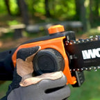 WORX 2-in-1 Cordless 8 Inch Pole Saw, Black And Orange - WG349