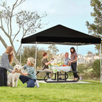 GVDV 10x10 ft Easy Pop Up Outdoor Canopy Tent - Blue