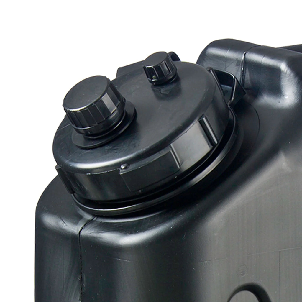 Scepter Heavy Duty Military Style Water Container, 5 Gallon, Black - 2 Pack