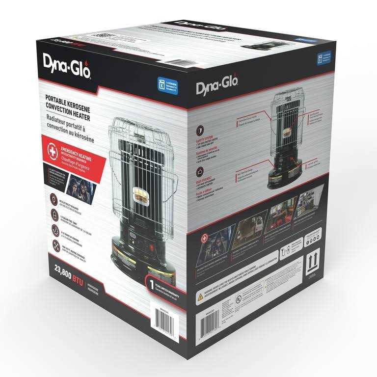 Dyna-Glo Indoor Kerosene Convection Heater 23,800 BTU - WK95C8C