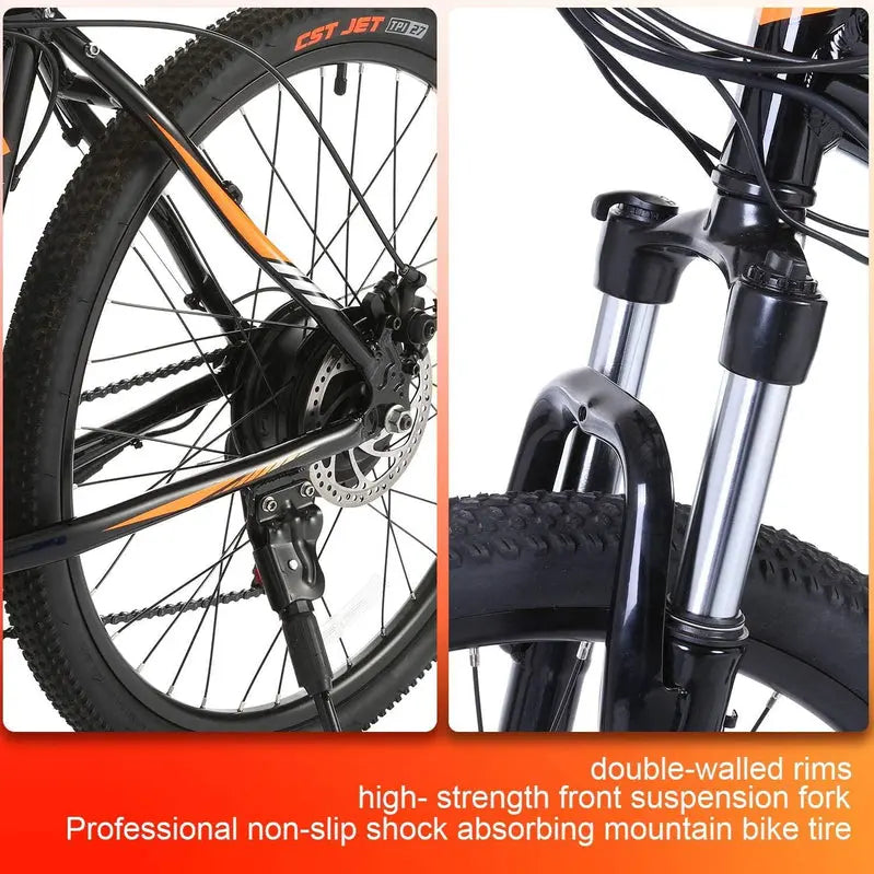 Ancheer Electric Mountain Bike 26-Inch, 350W, 20 MPH - SUNSHINE