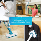 7-in-1 Steam Mop With Steam Gloves And Handheld Steam Device - 1300 Watts