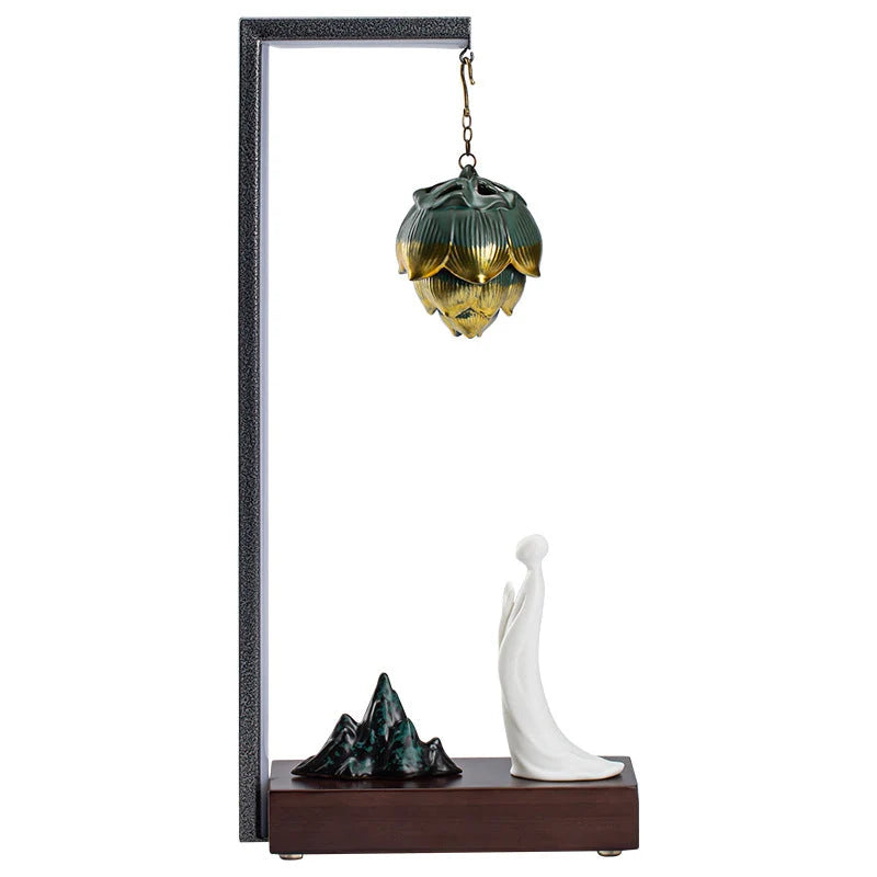LED Backflow Incense Waterfall Burner - Hanging Design