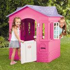 Little Tikes Cape Cottage Playhouse, Pink, 42.8 x 35 x 49 Inches
