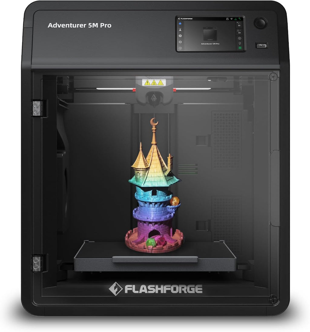 Flashforge High-Speed CoreXY 3D Printer, 220 x 220 x 220 mm - Adventurer-5M / Adventurer-5M Pro