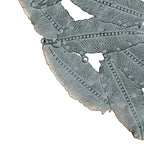 Textured Feather 3-Piece Metal Disc Wall Decor Set - 20in, 17.25in, 14.25in