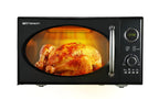 Emerson 0.9 Cu Ft 800W Retro Black Microwave Oven With Grill - MWRG0901BK