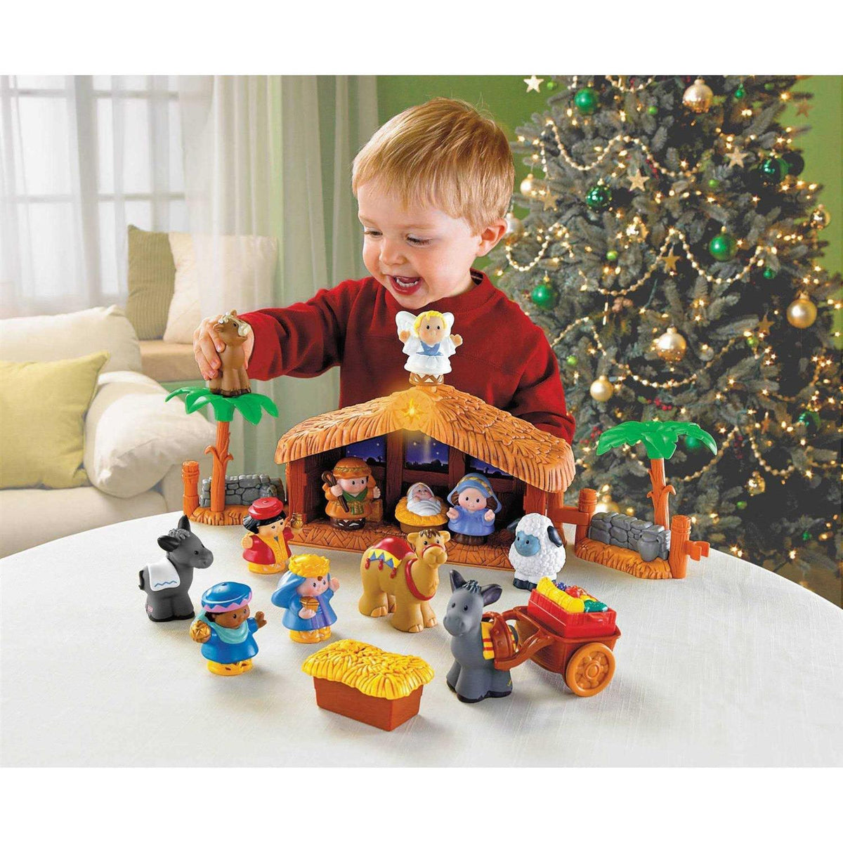 Fisher Price Little People Christmas Nativity Story Playset
