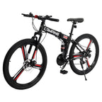Zimtown Folding Mountain Bike, 26 inch Shimano 21 Speed MTB
