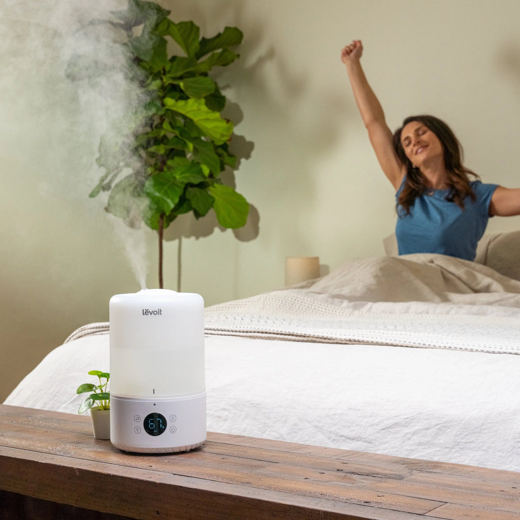 Levoit Smart Cool Mist Top-Fill Humidifier, 3 Liter, White - Dual 200S