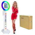 iPad Photo Booth with RGB Ring Light for 10.2in, 10.9in, 11in and 12.9in iPads