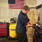 DeWalt Portable Vertical Air Compressor, 30 Gallon, Oil-Free, 1.9-Horsepower, 120-Volt, Yellow