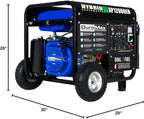 DuroMax 13,000-Watt Dual Fuel Portable Generator, Gasoline/Propane, Electric Start - XP13000EH