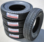 Transeagle ST Radial II Steel Belted Trailer Tires, ST205/75R15 107/102L Load Range D 8 Ply - Pair of 2