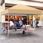 GVDV 10x10 ft Easy Pop Up Outdoor Canopy Tent - Blue
