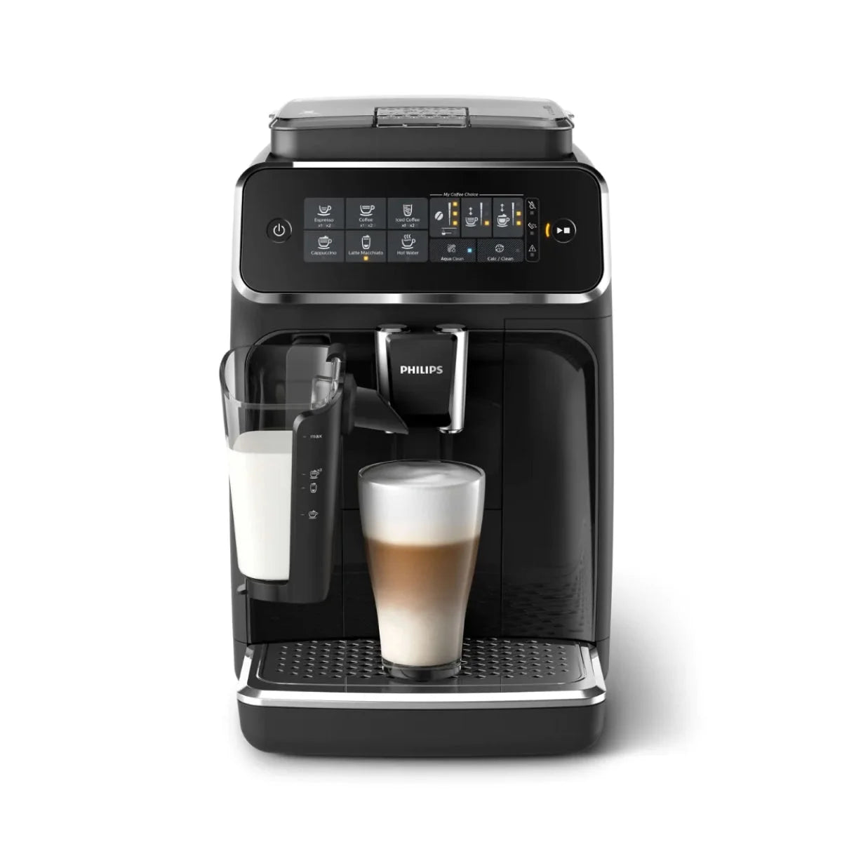 Philips 3200 LatteGo Fully Automatic Espresso Machine, Black - EP3241/74 (Refurbished)