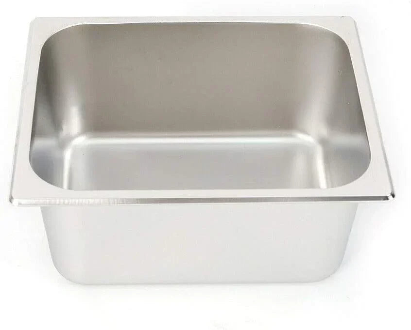 FETCOI Electric Countertop Deep Fryer, 1700W 6L Stainless Steel - Single Tank
