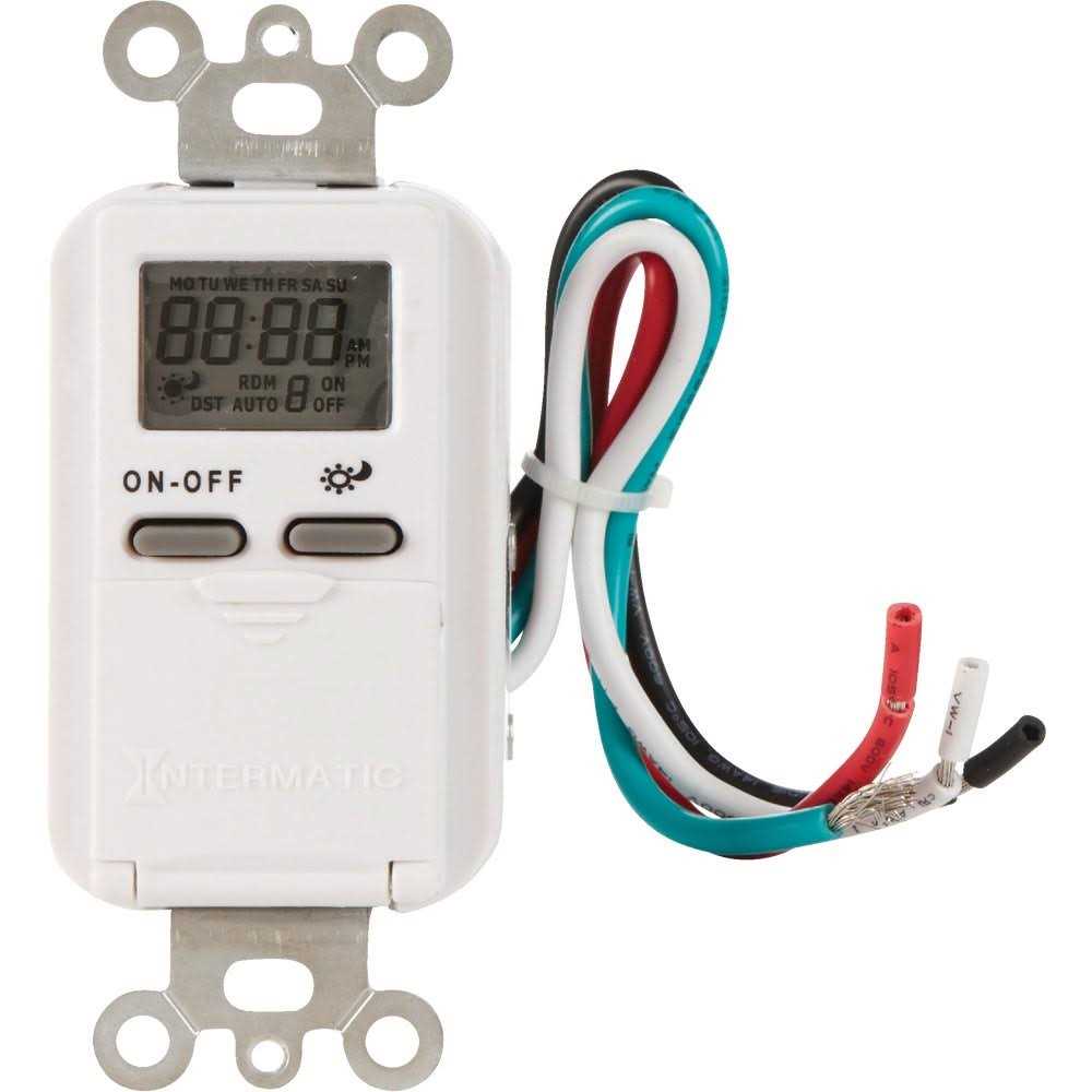 Intermatic Electric Water Heater Timer, 208-250 VAC - WH40