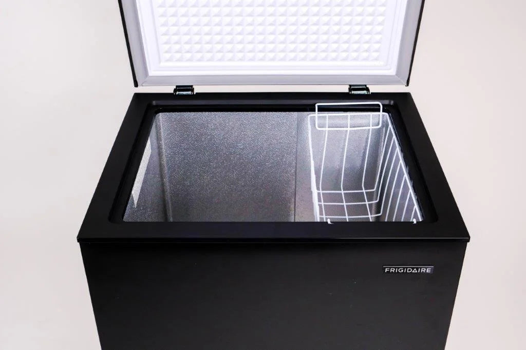 Frigidaire Chest Freezer, 5.0 Cu. Ft., Black Granite Design